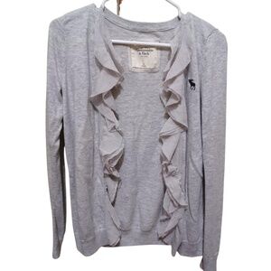 Abercrombie & Fitch Women's Grey Cardigan
